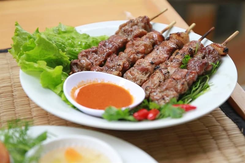 Thịt xiên nướng